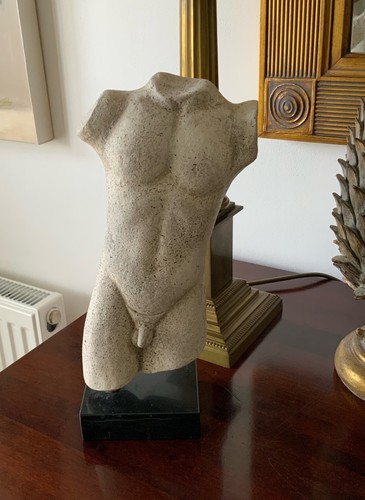 Male statue nude torso - male,