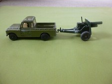 DINKY 109 WB LAND ROVER  &  LONE STAR ARTILLERY GUN.  
