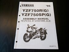 Yamaha YZF 750 R SP YZF750R YZF750SP (G) 1995 Assembly Manual Montageanleitung 
