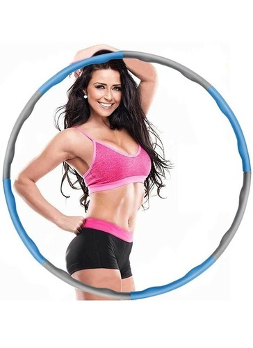 Collapsible 1kg weighted hula - collapsible,