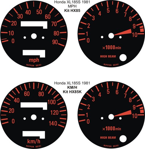 Honda xl185 xl250 xl250r - xl185,