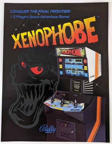 Xenophobe vintage arcade - vintage,