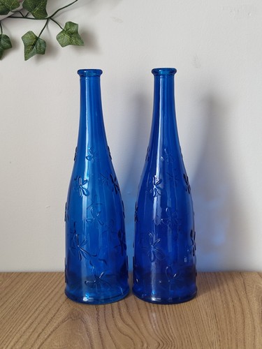 Vintage ikea cobalt blue glass - cobalt,