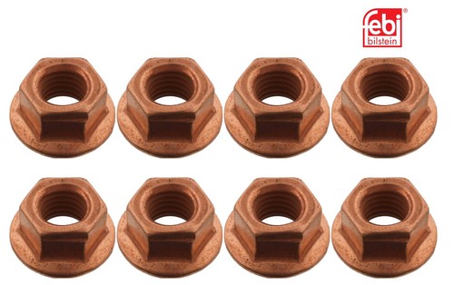 Febi exhaust manifold nuts - 8x,