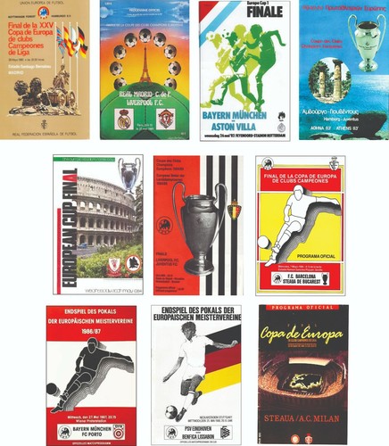 European cup finals programme - european,