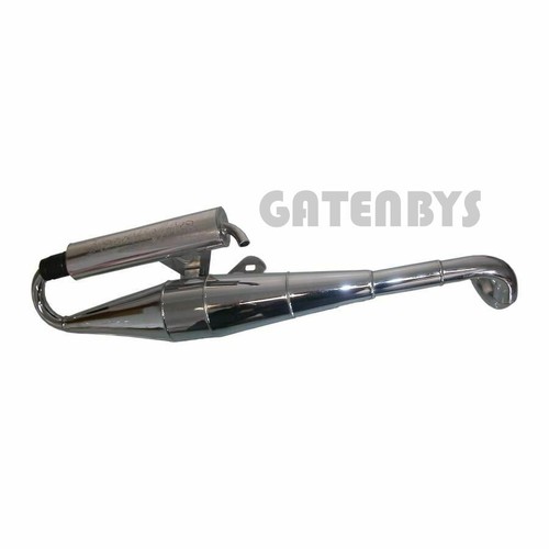 Scooter sports chrome exhaust - scooter,