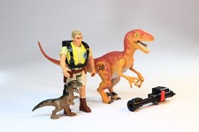 Jurassic Park Robert Muldoon Kenner 1993 Figure Raptors Launcher