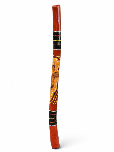 Large hand painted - large, wooden