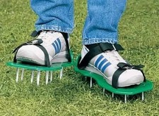 Shoes Pair Lawn Aerating Spike