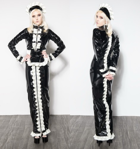 Misfitz blk pvc - &, satin