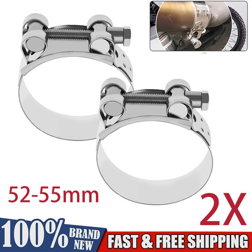 Motorcycle exhaust pipe - 2x,