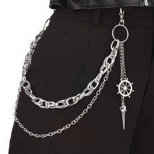 Gothic Wallet Chain Double