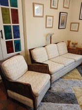 Bergere 3 Piece Suite In Good
