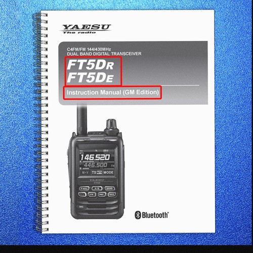 Yaesu ft5dr ft5de dual - dual, band