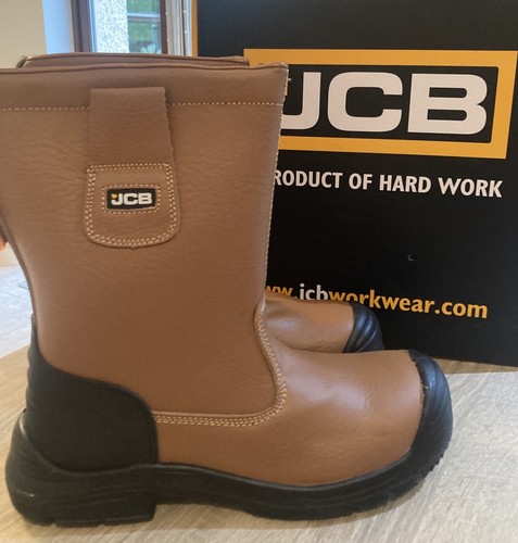 Jcb workwear rigger boot tan - boot,