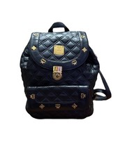 MCM Black Quilted leather MCM