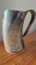 Norse Tradesman Original LG Viking Drinking Horn Mug - 100% Authentic Beer Horn 