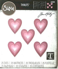 Sizzix Thinlits Dies Stacked