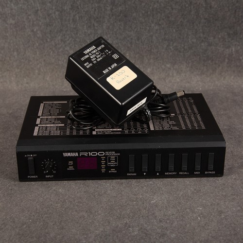 Yamaha r100 reverb processor - reverb,