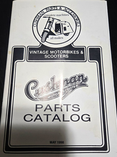 1998 cushman motor scooter - motor,