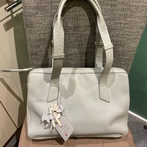 Radley grey leather handbag - leather,
