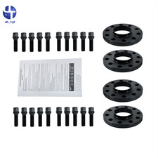 2x 12mm + 2x 15mm Black Alloy