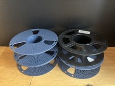 3 x Empty 3D Printer Filament Reel Spool Store Cables, Rope, Wire, Lights