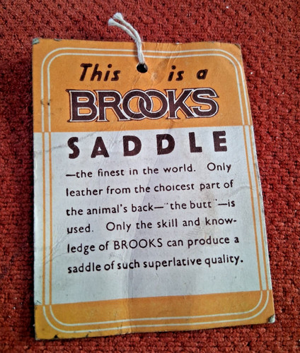 Vintage brooks saddle - vintage, sales