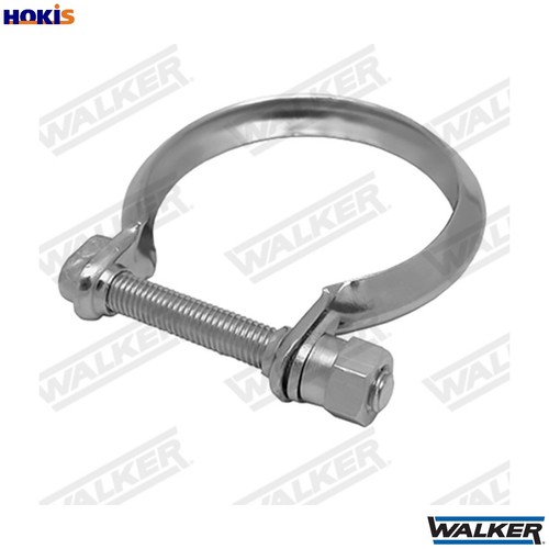 Clamping piece exhaust - piece, system