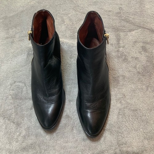 Hispanitas black leather suede - hispanitas,