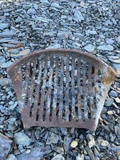 Cast Iron Firedog Basket Grate