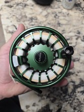 GALVAN TORQUE T-8 FLY REEL GREEN - Lightly Used With Cover 