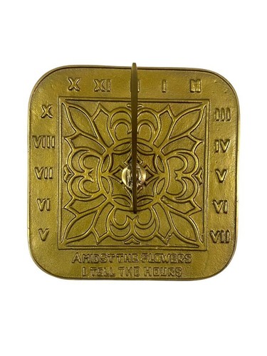 Handmade garden sundial - garden,