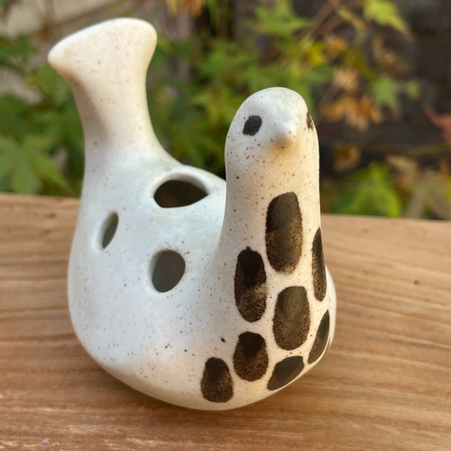 Charming bird studio pottery - charming,