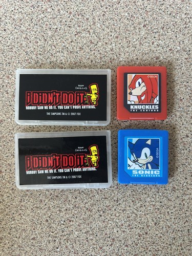 Game card holder case - game, storage