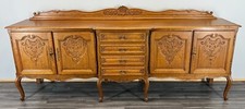 Vintage French Oak Sideboard