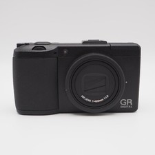 RICOH GR Digital III 10.0MP Compact Camera Black  Charger, Battery