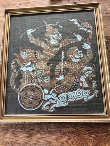 Lovely vintage chinese printed - chinese,