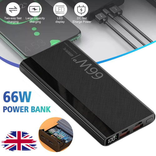 20000mah 66w portable power - portable,