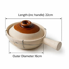 One Handle Chinese Clay Pot