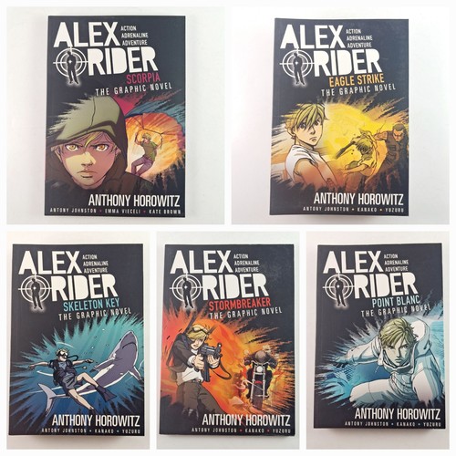 Alex rider graphic novels - alex,