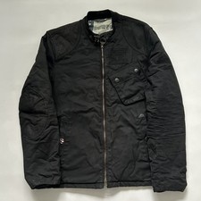 Barbour International Steve McQueen Bonner Waxed Jacket Men’s Large Black