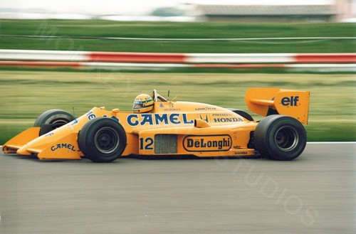 Ayrton senna lotus 99t - lotus, camel
