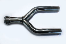 Back Box Delete Exhaust Y Pipe Divider Conversion For Mk5 Golf R32 Rear Bumper