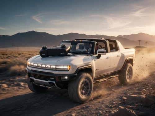 Rastar gmc hummer kids - rastar, ev