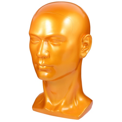 Pvc mannequin male head - head, stand
