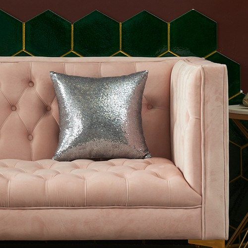 Sequin glitter cushion - sequin,