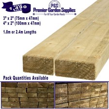 2x2"/3x2"/4x2" Timber Joist Wood Beam Heavy Duty Grade Framing Brace Carcassing