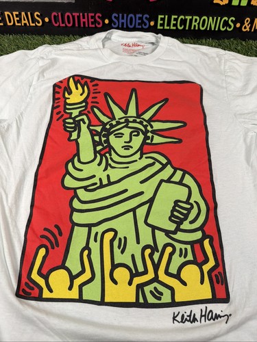 Keith haring statue liberty - haring,