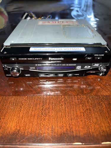 Panasonic vd7500u radio - panasonic,